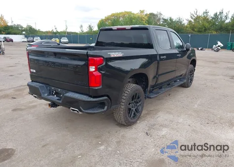 2021 Chevrolet Silverado 1500 4Wd Short Bed Custom Trail Boss из США, поврежденный, VIN 1GCPYCEF2MZ447906